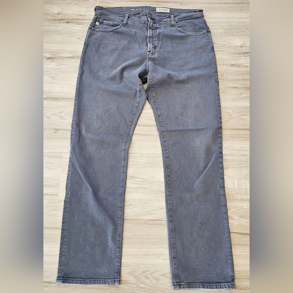 AG-ed Men's "Everett" Slim Straight Slate Blue Jeans Sz 38x32